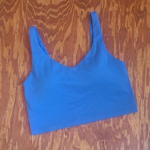 Aerie Bright Blue Crop Top